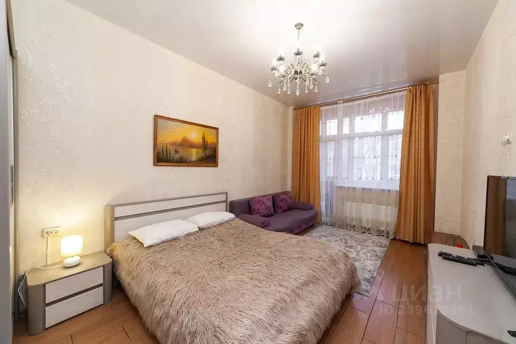 1-к кв. Крым, Симферополь пер. Смежный, 10 (45.0 м) - Фото 0