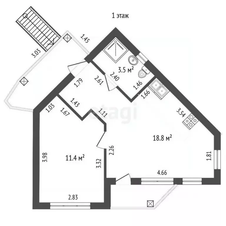 Дом в Крым, Ялта муниципальный округ, Гаспра пгт ш. Алупкинское, 38В ... - Фото 2