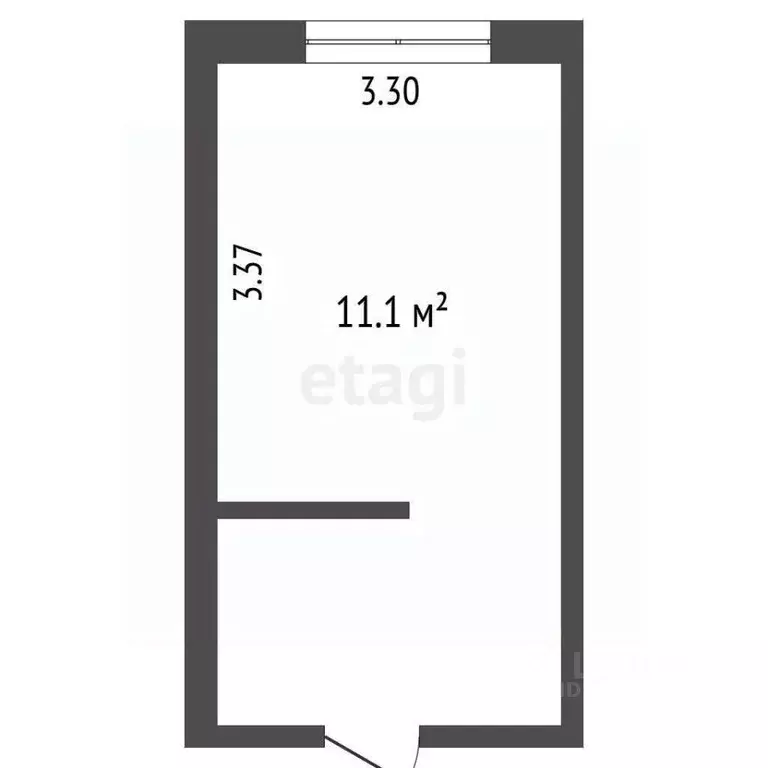 Студия Томская область, Томск просп. Кирова, 56Б (19.6 м) - Фото 1