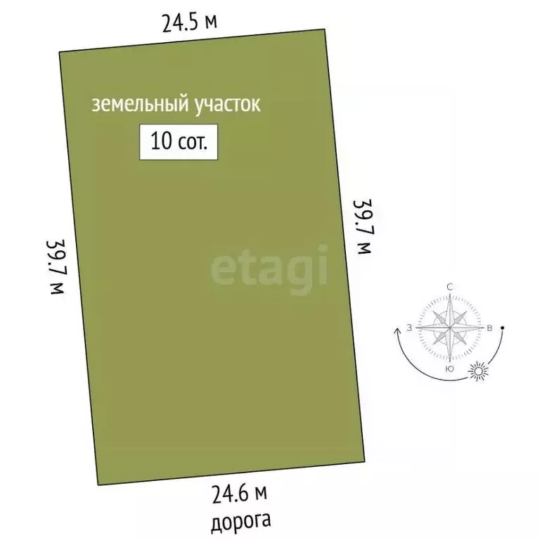 Участок в Тамбовская область, пос. Первомайский, Майский мкр проезд ... - Фото 1