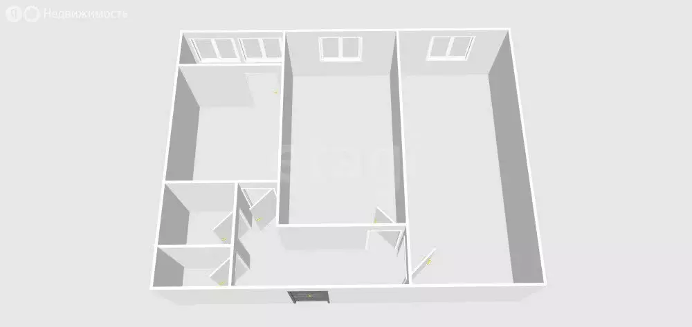 2-комнатная квартира: Невельск, улица Яна Фабрициуса, 61 (49 м) - Фото 1