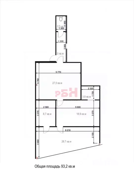 Помещение свободного назначения в Ярославская область, Ярославль ул. ... - Фото 2