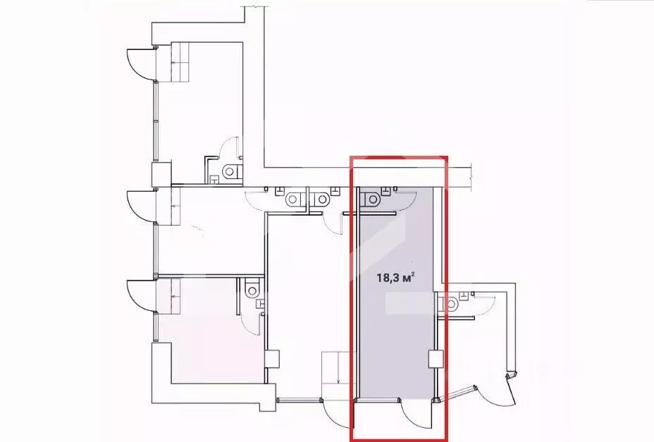 Торговая площадь в Москва просп. Мира, 97 (18 м) - Фото 2