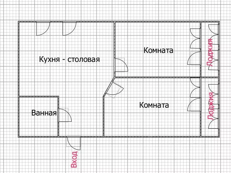 2-к кв. Краснодарский край, Анапа Краснодарская ул., 59 (70.0 м) - Фото 0