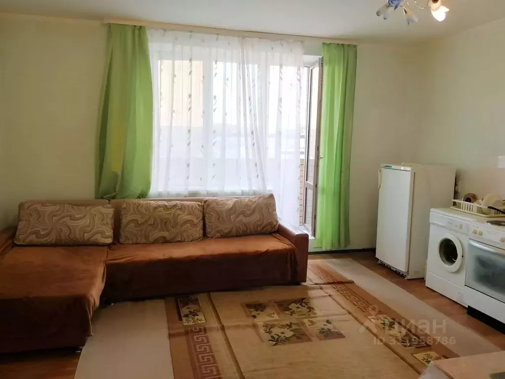 Студия Тюменская область, Тюмень ул. Беляева, 35к2 (32.0 м) - Фото 1