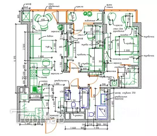 3-к кв. Челябинская область, Челябинск Лесопарковая ул., 7Е (70.0 м) - Фото 2