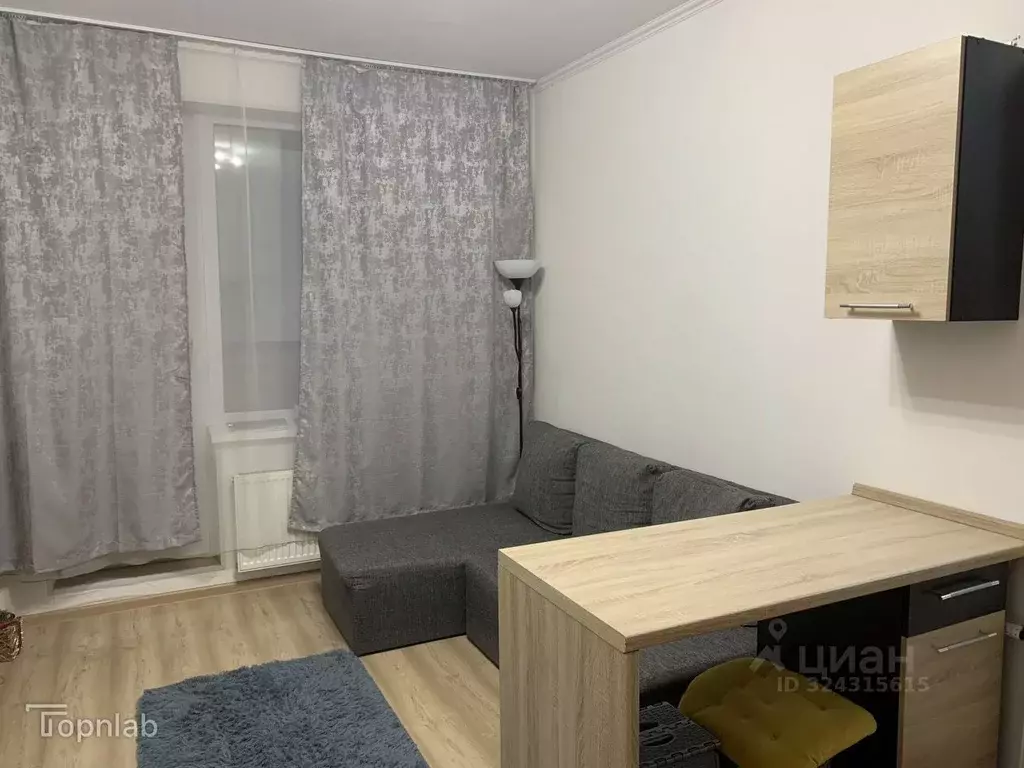 Студия Санкт-Петербург ул. Плесецкая, 14 (21.0 м) - Фото 2