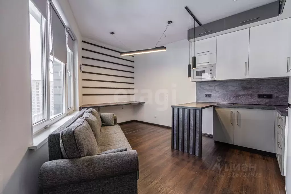 Студия Санкт-Петербург ул. Тосина, 6 (25.2 м) - Фото 1