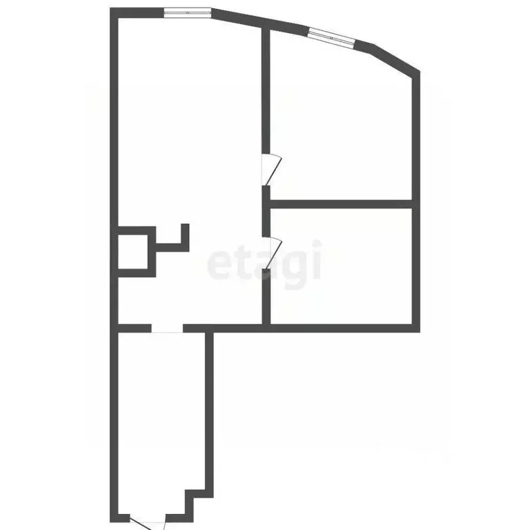 1-к кв. Санкт-Петербург просп. Королева, 21к1 (46.0 м) - Фото 2