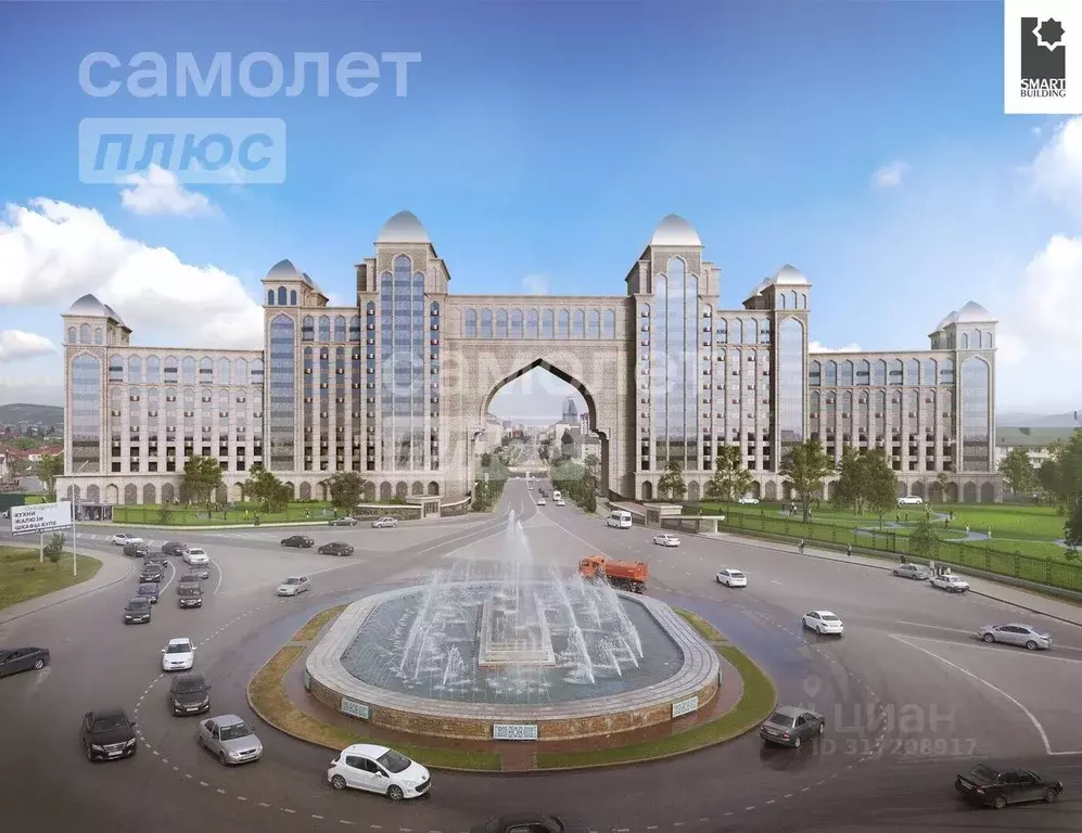 3-к кв. Чеченская республика, Грозный просп. Ахмат-Хаджи ... - Фото 0