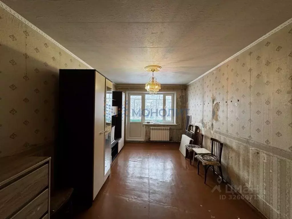 1-к кв. Нижегородская область, Нижний Новгород ул. Дьяконова, 44 (32.9 ... - Фото 1