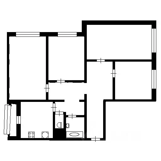 3-к кв. Москва Никулинская ул., 27К2 (100.0 м) - Фото 1