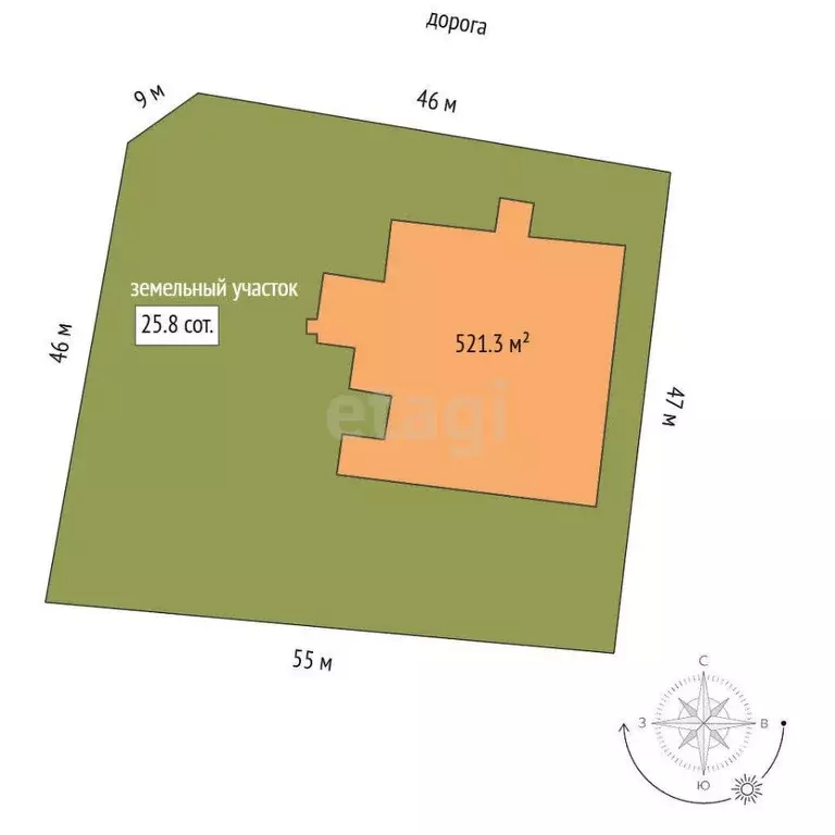 Торговая площадь в Крым, Раздольненский район, Славновское с/пос, с. ... - Фото 2