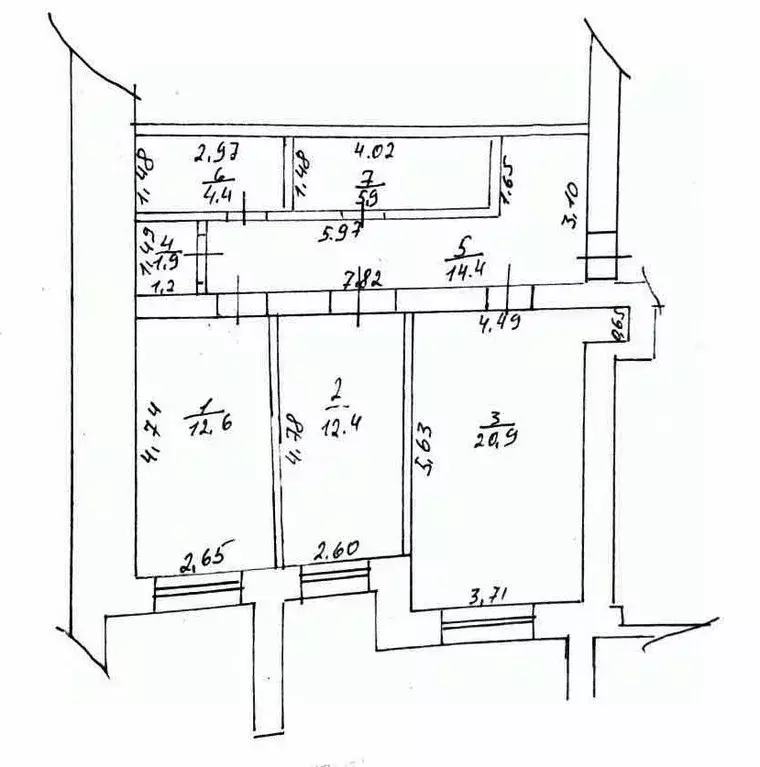 2-к кв. Татарстан, Казань ул. Рихарда Зорге, 100 (72.5 м) - Фото 2