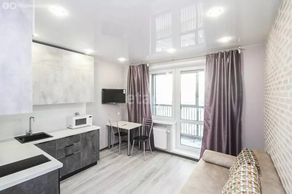 Квартира-студия: Тюмень, Тальниковая улица, 3 (21.3 м) - Фото 2