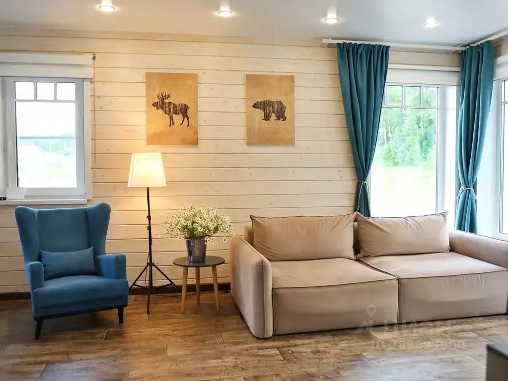 Дом в Карелия, Сортавальский муниципальный округ, пос. Вуорио 47 (60 ... - Фото 1