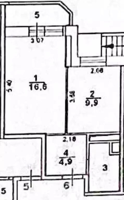 1-к кв. Московская область, Лыткарино 4-й мкр, 4А мкр, 3 (35.7 м) - Фото 2
