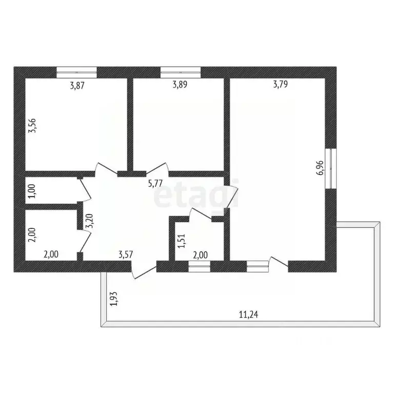 Дом в Амурская область, Благовещенск Ивушка СНТ, 1 (82 м) - Фото 2