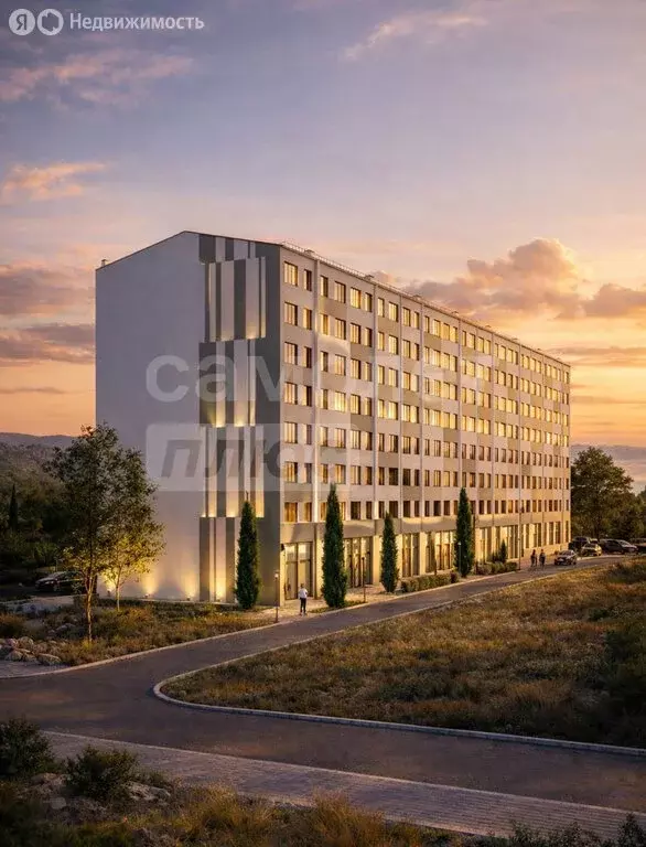 Квартира-студия: Симферопольский район, Мирновское сельское поселение, ... - Фото 2