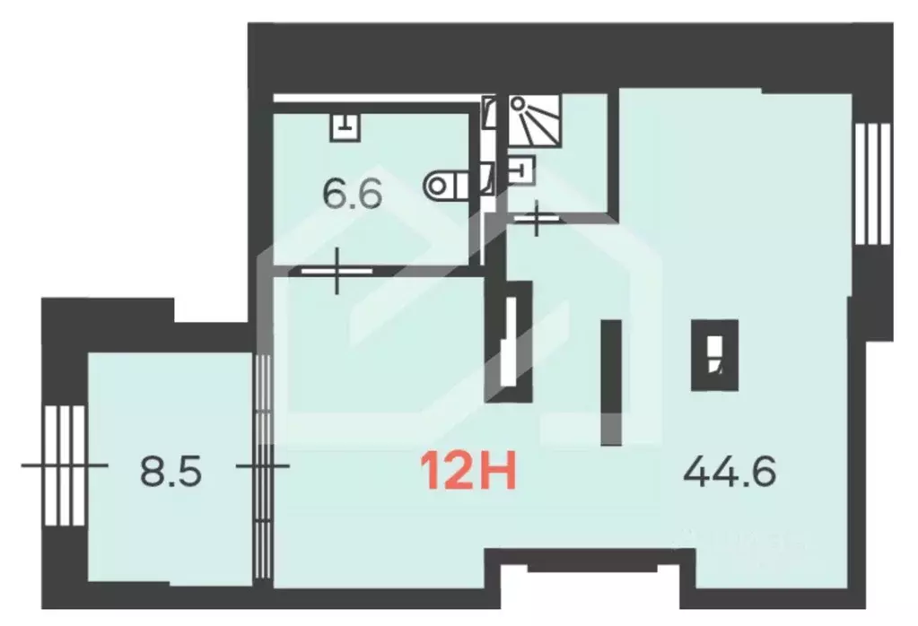 Помещение свободного назначения в Москва Алтуфьевское ш., 53к1 (62 м) - Фото 2