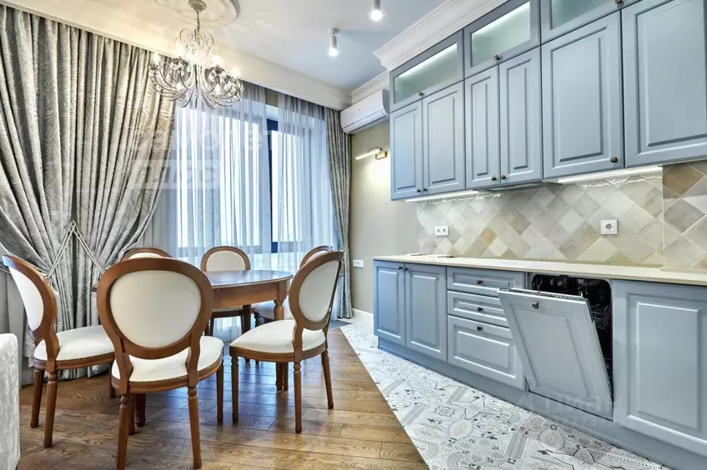 3-к кв. Москва ул. Народного Ополчения, 15К3 (82.4 м) - Фото 1