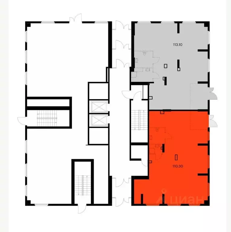 Помещение свободного назначения в Москва Иловайская ул., 2 (110 м) - Фото 1