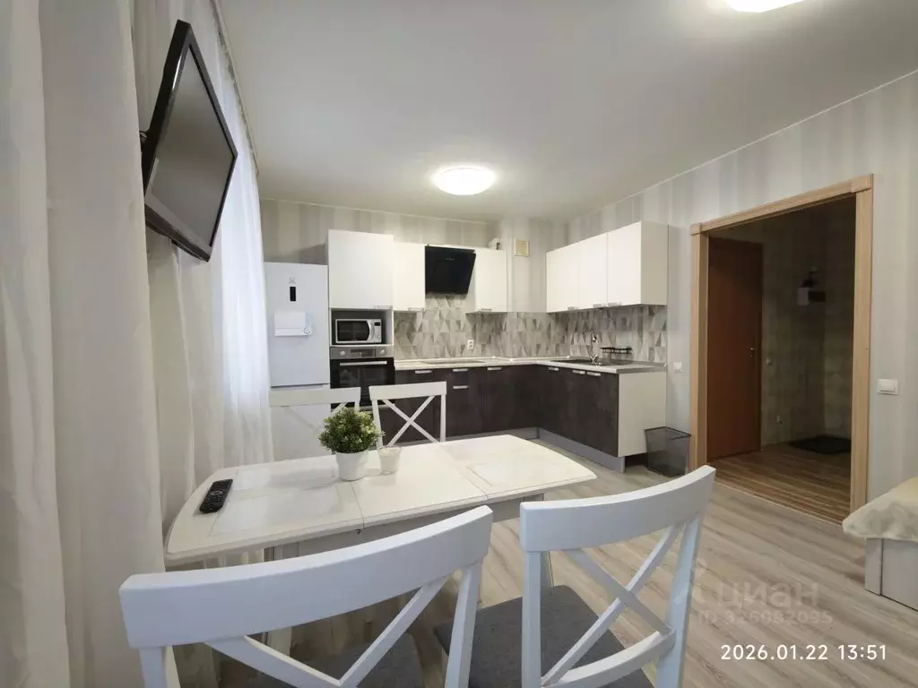 Студия Санкт-Петербург пос. Парголово, Заречная ул., 45к2 (28.5 м) - Фото 2