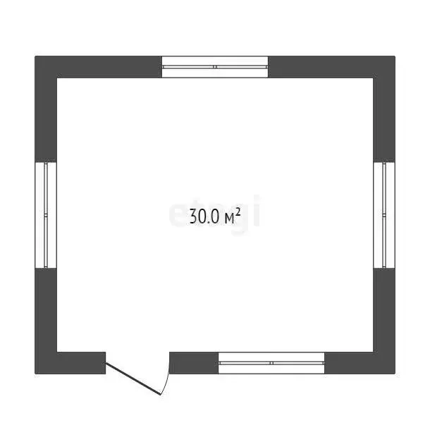 Дача, 30 м - Фото 1