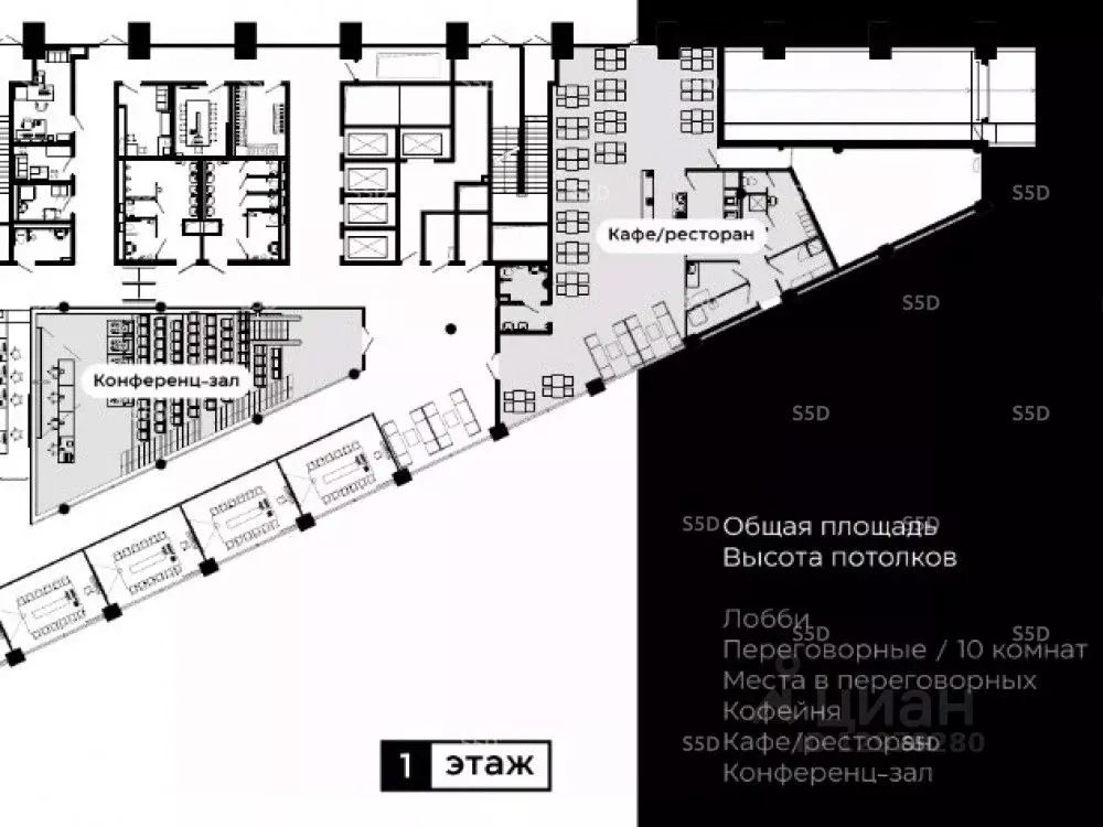 Помещение свободного назначения в Москва Хорошевское ш., 38А (79 м) - Фото 1