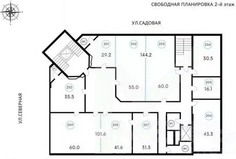 Офис в Краснодарский край, Краснодар Северная ул., 393 (570 м) - Фото 0