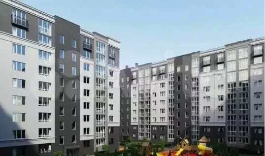 1-к. квартира, 29 м, 8/9 эт. - Фото 1