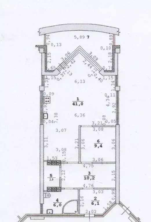 2-комнатная квартира: Екатеринбург, улица Шейнкмана, 119 (75.6 м) - Фото 1