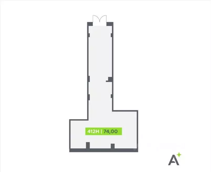 Торговая площадь в Санкт-Петербург ул. Среднерогатская, 11к2 (74 м) - Фото 1