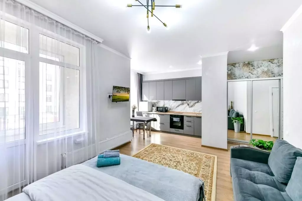 1-к кв. Татарстан, Казань ул. Натана Рахлина, 7 (38.0 м) - Фото 1