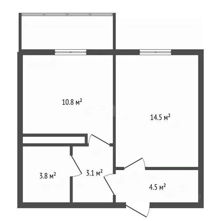1-к кв. Воронежская область, Воронеж ул. 45-й Стрелковой Дивизии, ... - Фото 1
