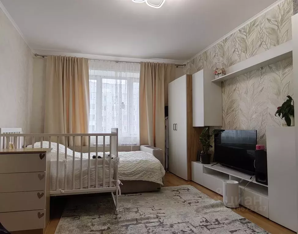 1-к кв. Смоленская область, Смоленск ул. Ударников, 32 (37.0 м) - Фото 1