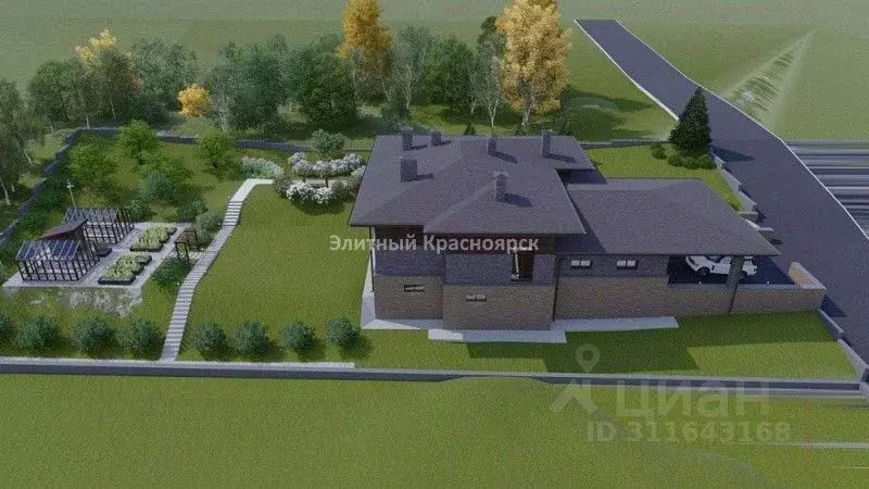 Коттедж в Красноярский край, Красноярск Круговая ул. (429 м) - Фото 0