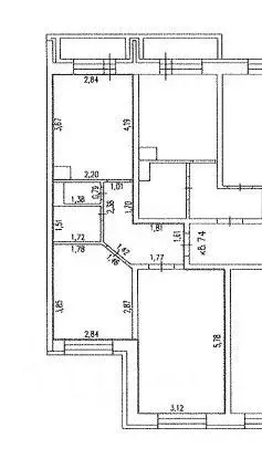 2-к кв. Московская область, Люберцы городской округ, Марусино пгт ул. ... - Фото 2