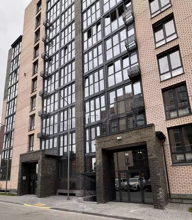 1-к. квартира, 39,7 м, 7/9 эт. - Фото 1
