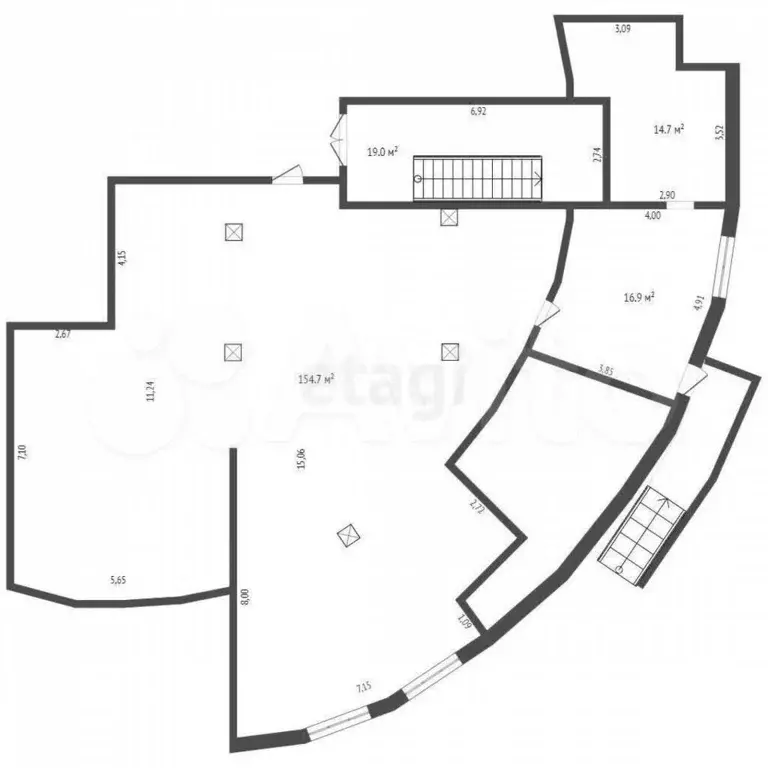 Продам помещение свободного назначения, 186.3 м - Фото 0