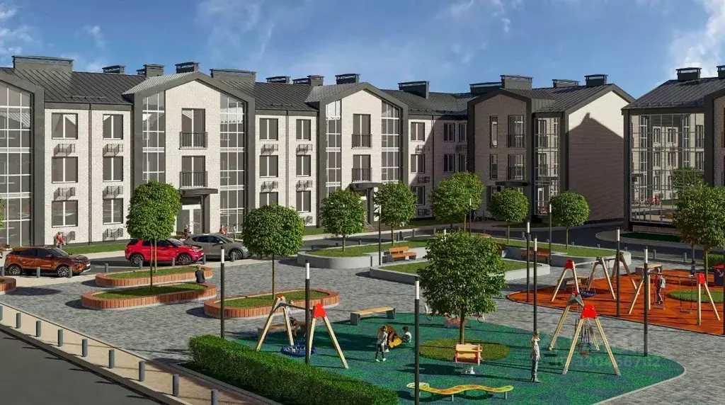 Студия Воронежская область, Семилуки Южный мкр, Славяноград жилой ... - Фото 1