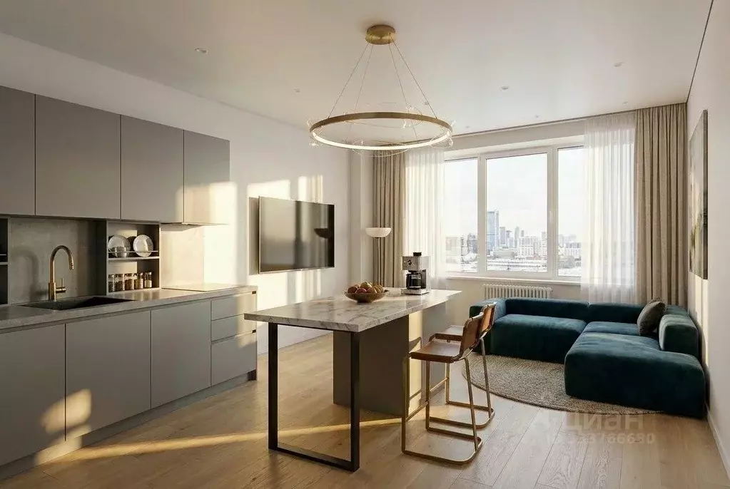 3-к кв. Москва ул. Авиаконструктора Сухого, 2к1 (95.0 м) - Фото 1