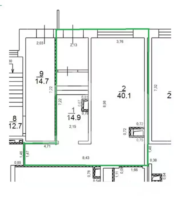 Помещение свободного назначения в Московская область, Одинцово ... - Фото 2