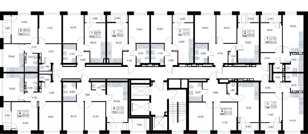2-к кв. Приморский край, Владивосток ул. Нейбута, 135 (57.8 м) - Фото 2
