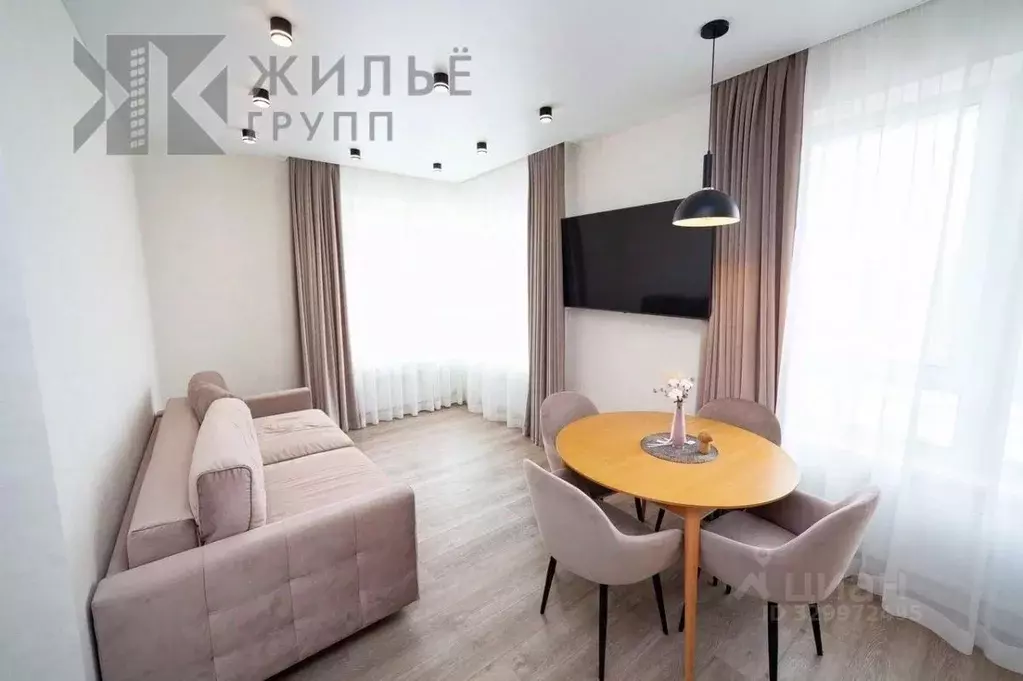 3-к кв. Татарстан, Казань ул. Разведчика Ахмерова, 3А (67.0 м) - Фото 2