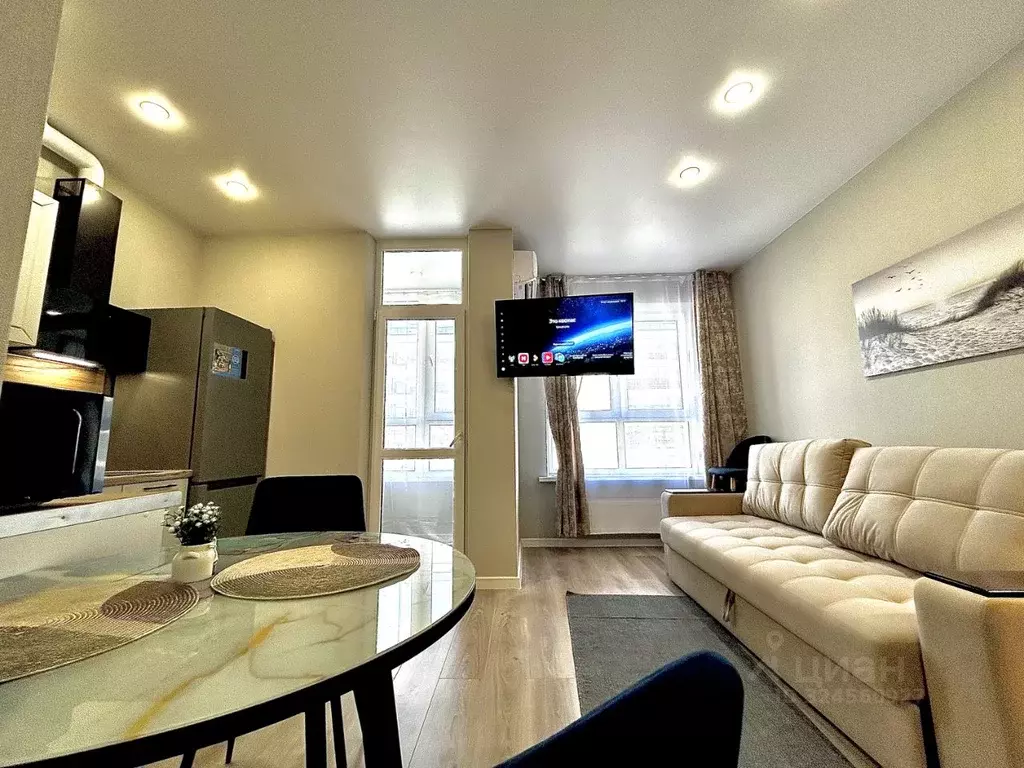 Студия Краснодарский край, Краснодар ул. Наставников, 10 (29.0 м) - Фото 1