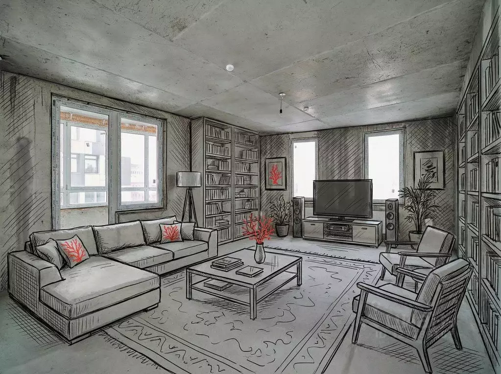 Квартира, 3 комнаты, 140 м - Фото 1