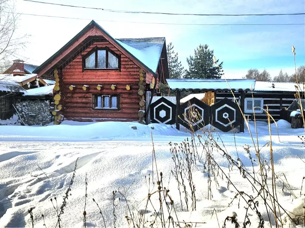 Дом в Карелия, Кондопожский район, Янишпольское с/пос, д. Тулгуба ул. ... - Фото 1