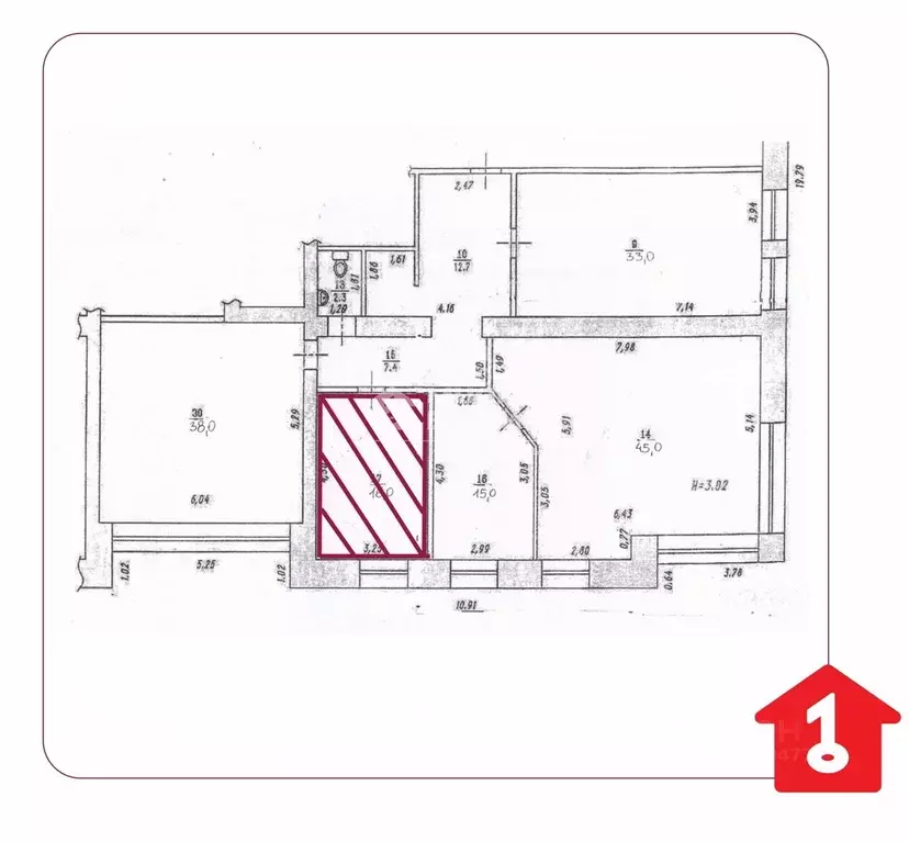 Офис в Омская область, Омск ул. Щербанева, 25 (16 м) - Фото 2