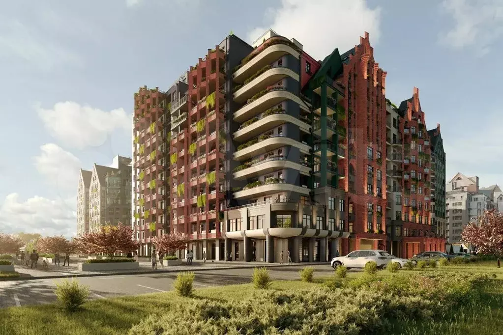 3-к. квартира, 101,6 м, 4/10 эт. - Фото 0
